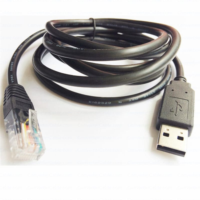 USB Cisco Console Cable FTDI to RJ45 Cable for Routers/Switches/Serves 1.8m